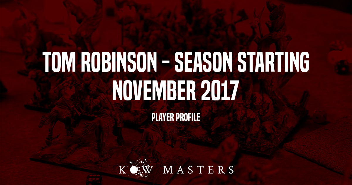 Tom Robinson - Season starting November 2017